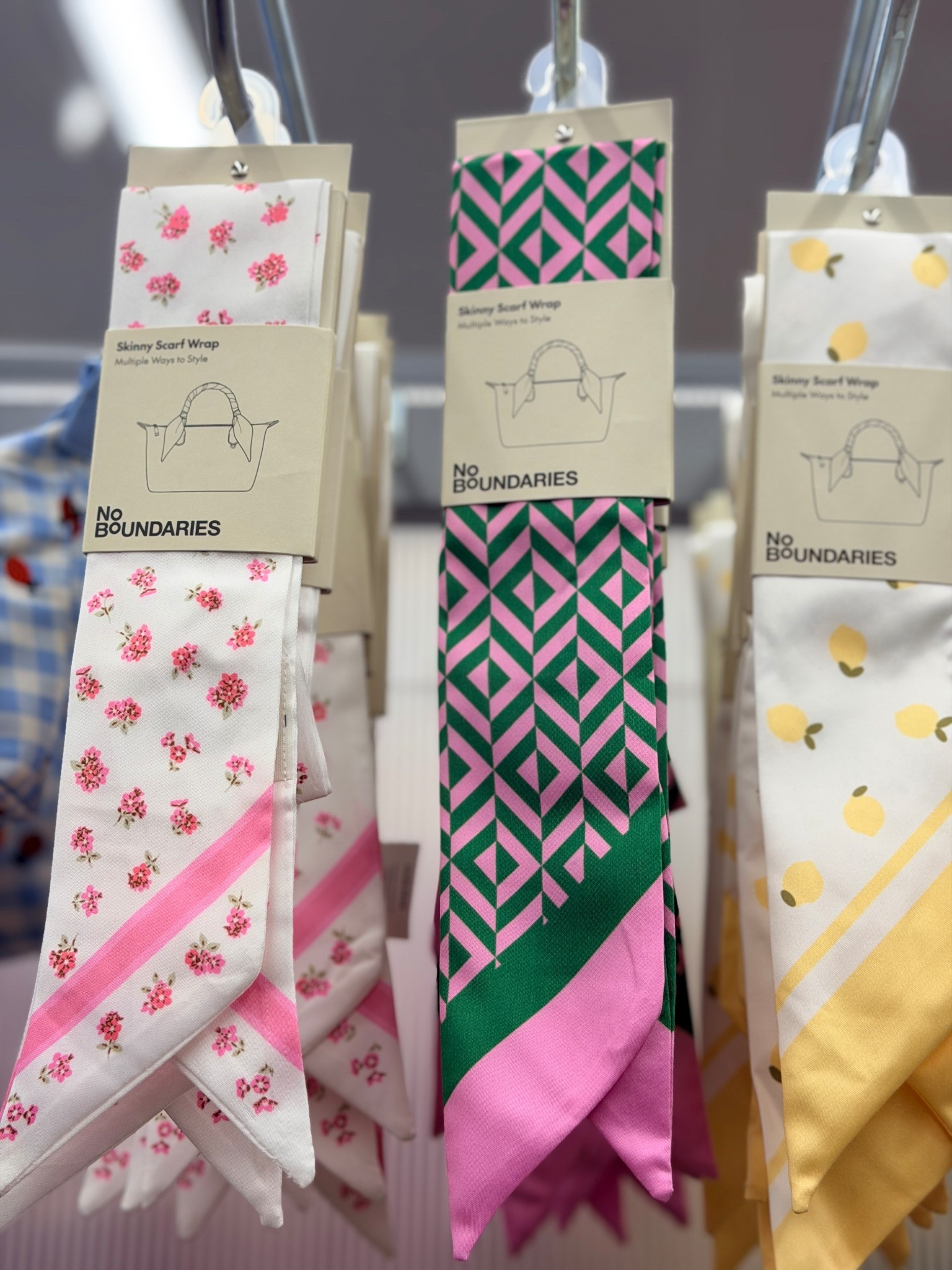 Skinny scarves, skinny scarf wraps, spring accessories for hair and bags,flowers and fruits, bright colors

#LTKTravel #LTKspring #LTKspringtrends