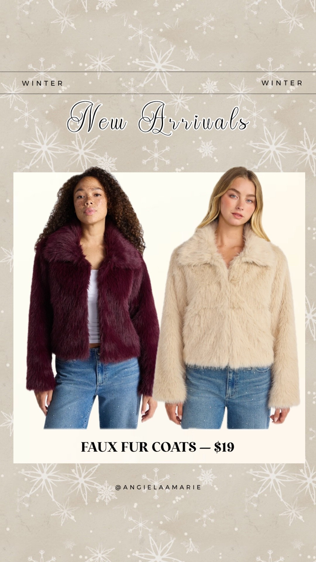 This winter is supposed to be a cold & very snowy one ❄️🌨️ Make sure you have your coats in order 🥶🧥

These are so stylish and under $20! 🤯


🎄🎁 Linking up a bunch of amazing new pj’s, shoes, and sweaters that are incredibly affordable! Don’t wait for them to sell out! 


#LTKWorkwear #LTKSwim #LTKFindsUnder50 #LTKWedding #LTKHome #LTKBaby #LTKMens #LTKSaleAlert #LTKFindsUnder100 #LTKStyleTip #LTKFamily #LTKU #LTKBeauty #LTKBump #LTKOver40 #LTKItBag #LTKParties #LTKTravel #LTKSeasonal #LTKShoeCrush #LTKKids #LTKMidsize #LTKActive #LTKPetite #LTKGiftGuide #LTKTall #LTKdayinmylife #LTKCyberWeek #LTKHoliday #LTKgrwm #LTKootd #LTKfitnessgoals #LTKmomlife #LTKmorningroutine #LTKselfcare #LTKstorytime #LTKfoodie #LTKvlog