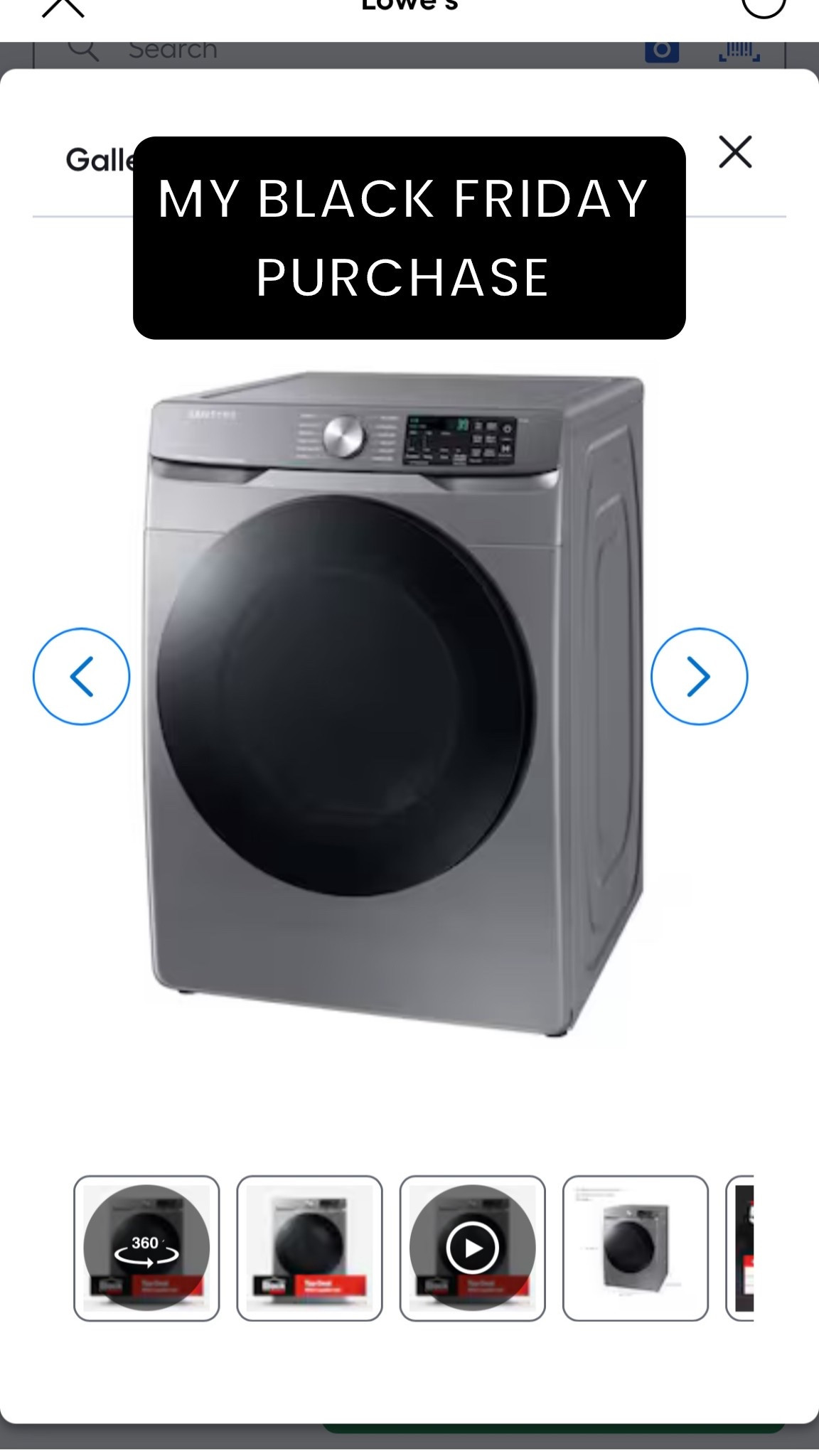 My big girl Black Friday purchase! 400$ off this dryer for Black Friday 

#LTKSaleAlert #LTKCyberWeek #LTKHome