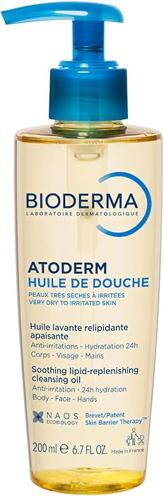 Bioderma - Atoderm - Cleansing Oil For Very Dry Sensitive Skin - Face and Body - Soothes Discomfo... | Amazon (US)