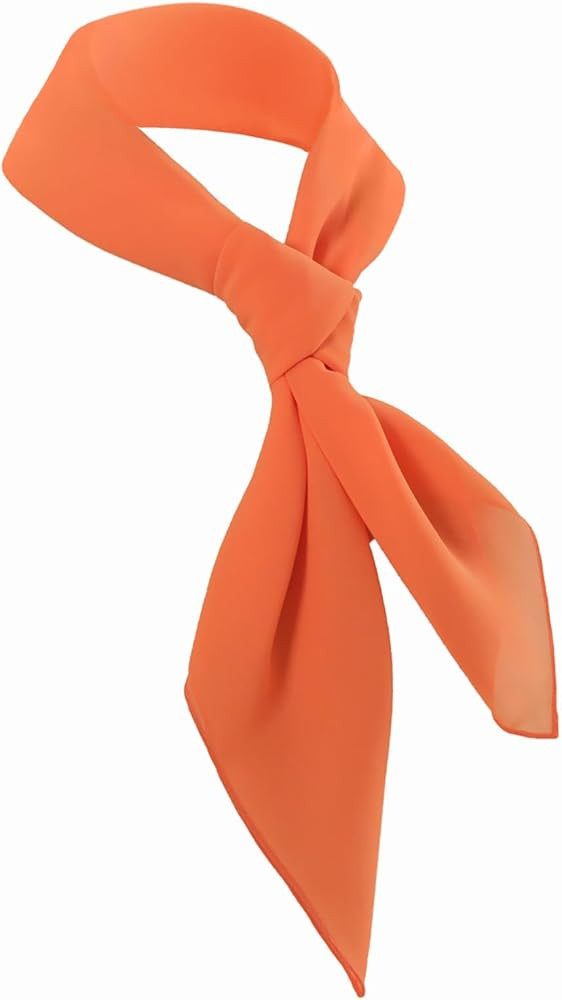 Sheer Chiffon Scarf 26"x26" Square | Amazon (US)