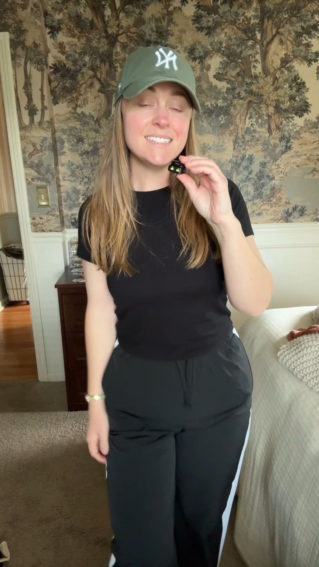 These pants are so sporty spice 🖤🤎 I’m wearing a size regular small! They are a good length on my short legs, so if you’ve got long legs, I recommend getting a tall! 

#LTKootd #LTKSaleAlert #LTKmomlife