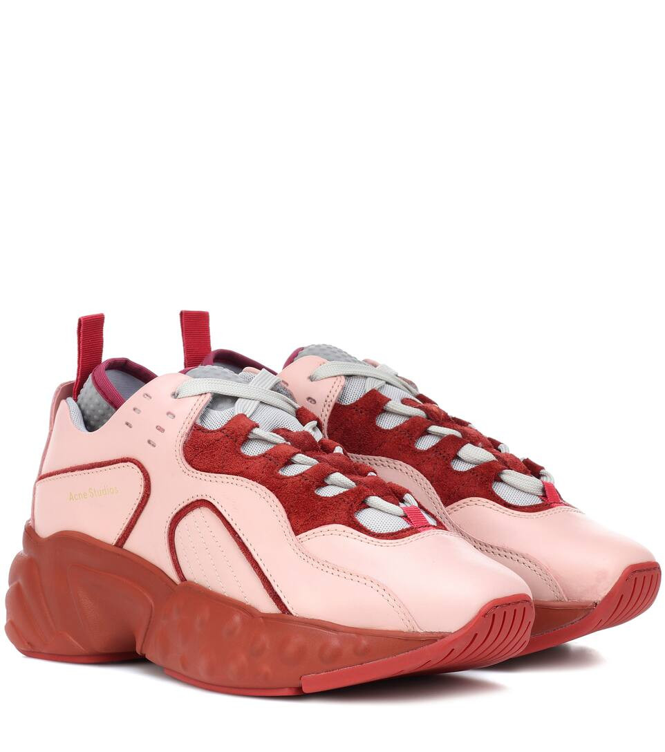 Manhattan leather sneakers | Mytheresa (UK)