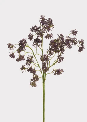 Deep Mauve Artificial Sedum Succulent Spray - 16" | Afloral