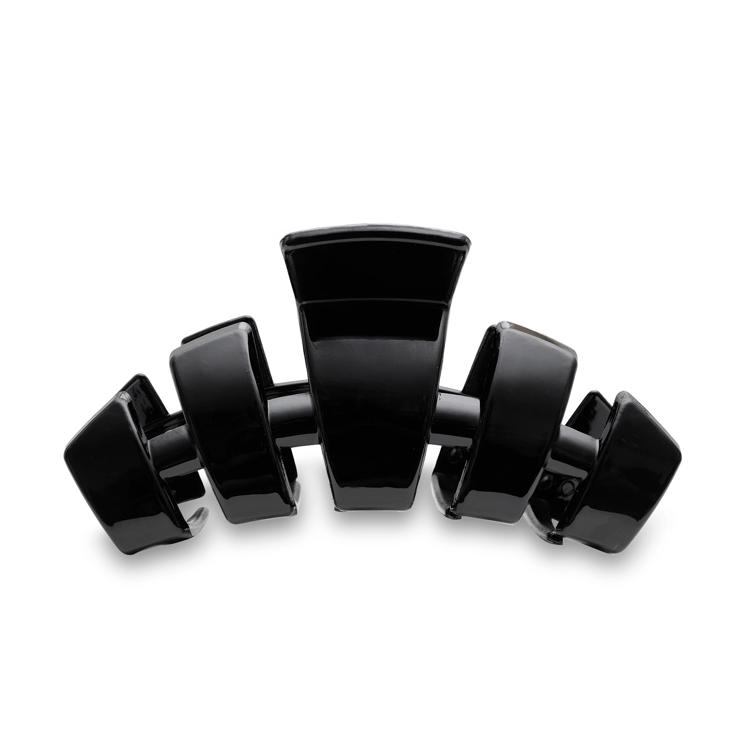 Classic Jet Black Large Claw Clip | TELETIES