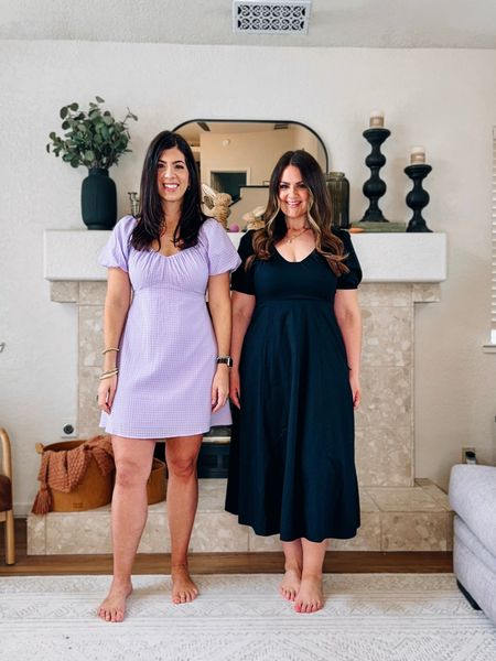 Old navy spring dresses
@the_other_mk is wearing a medium regular in the short dress and @itscourtneyhamilton is wearing a large in the midi dress

#LTKfindsunder50 #LTKstyletip #LTKmidsize