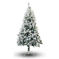 Perfect Holiday 6' Snow Flocked Artificial Christmas Tree | Walmart (US)