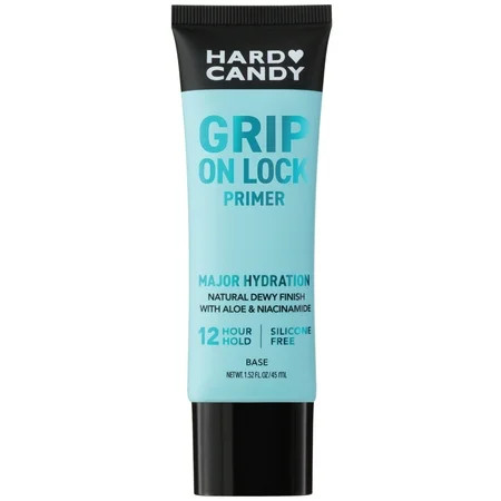 Hard Candy Grip On Lock Water-Based 12-Hour Face Primer Hydrating Aloe Vera Niacinamide 1.52 fluid ounces | Walmart (US)