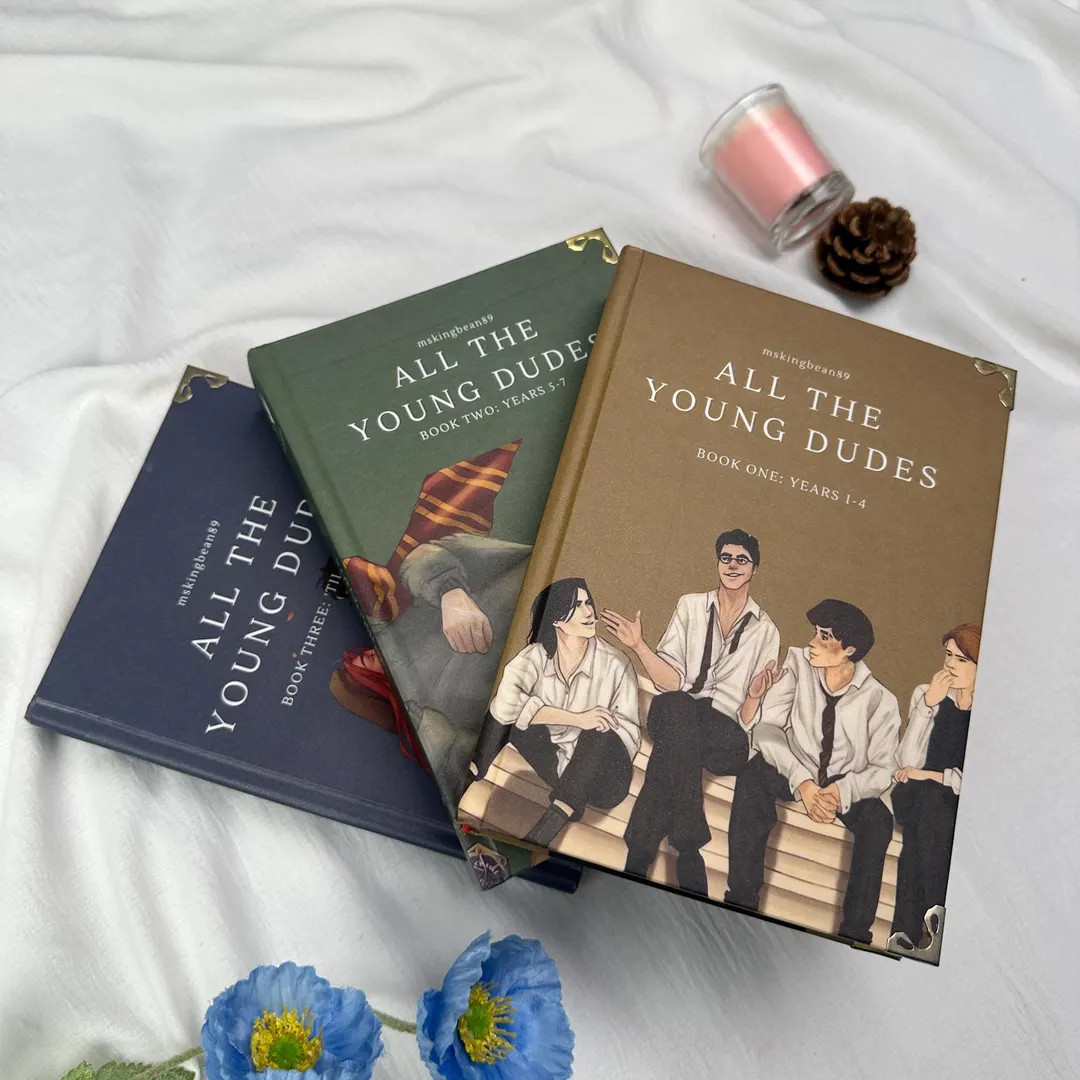 All the Young Dudes Hardcover Book Set – Marauders Era, LGBTQ+ Romance, Collector’s Edition, ... | Etsy (US)