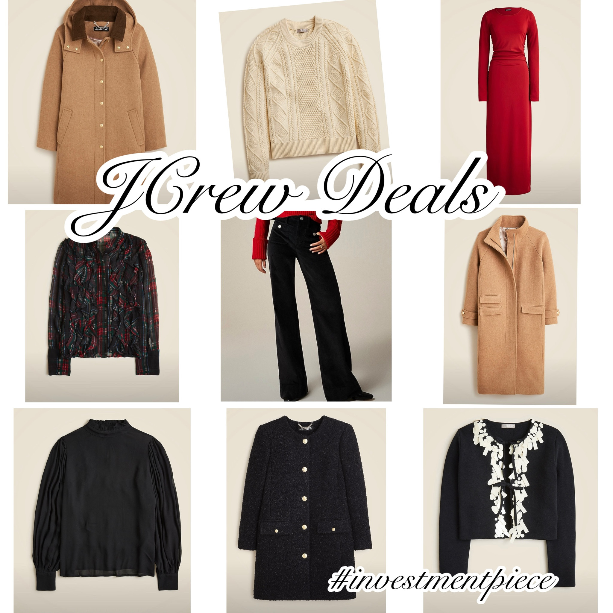 From jackets to sweaters to dresses and more - these @jcrew deals start at $25! #investmentpiece 

#LTKStyleTip #LTKSaleAlert #LTKSeasonal