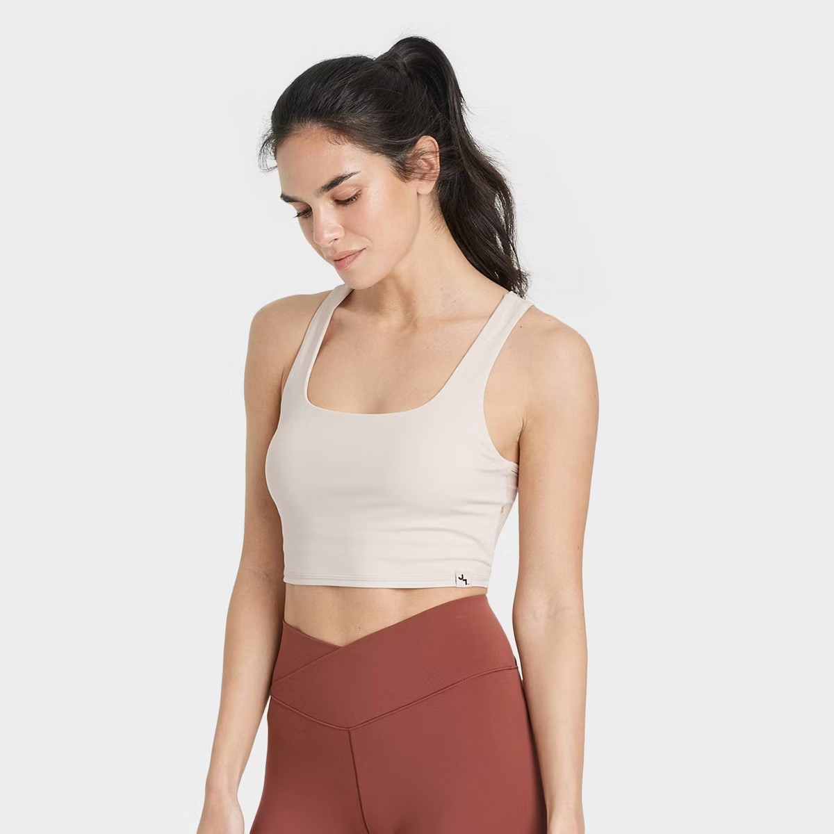 Women's Mesh Back Square Neck Bra - JoyLab™ | Target