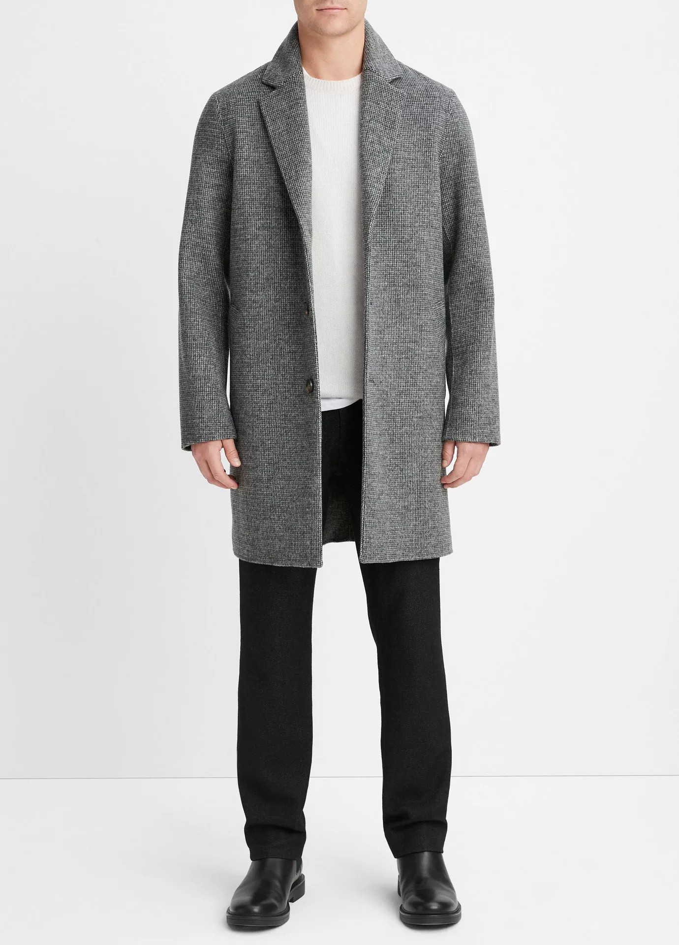 Splittable Wool-Blend Coat | Vince LLC