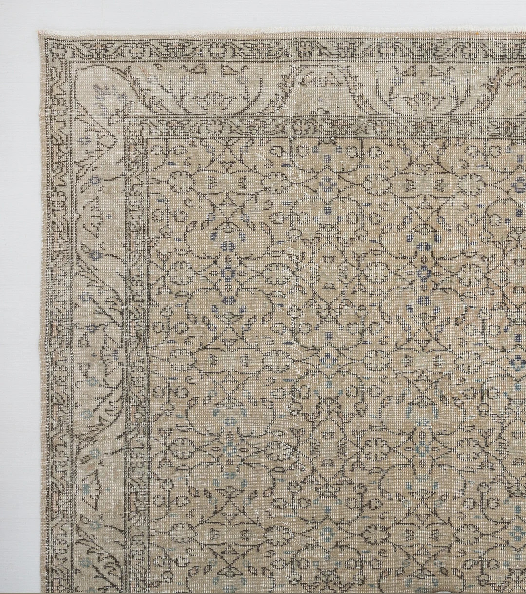 Distressed  Turkish Rug, 6x9 Vintage Rug, Antique rug, 6x9 Turkish Rug, Neutral Rug, Low pile Rug... | Etsy (US)