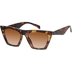 mosanana Square Cat Eye Sunglasses for Women Trendy Style Model-SHINE | Amazon (US)
