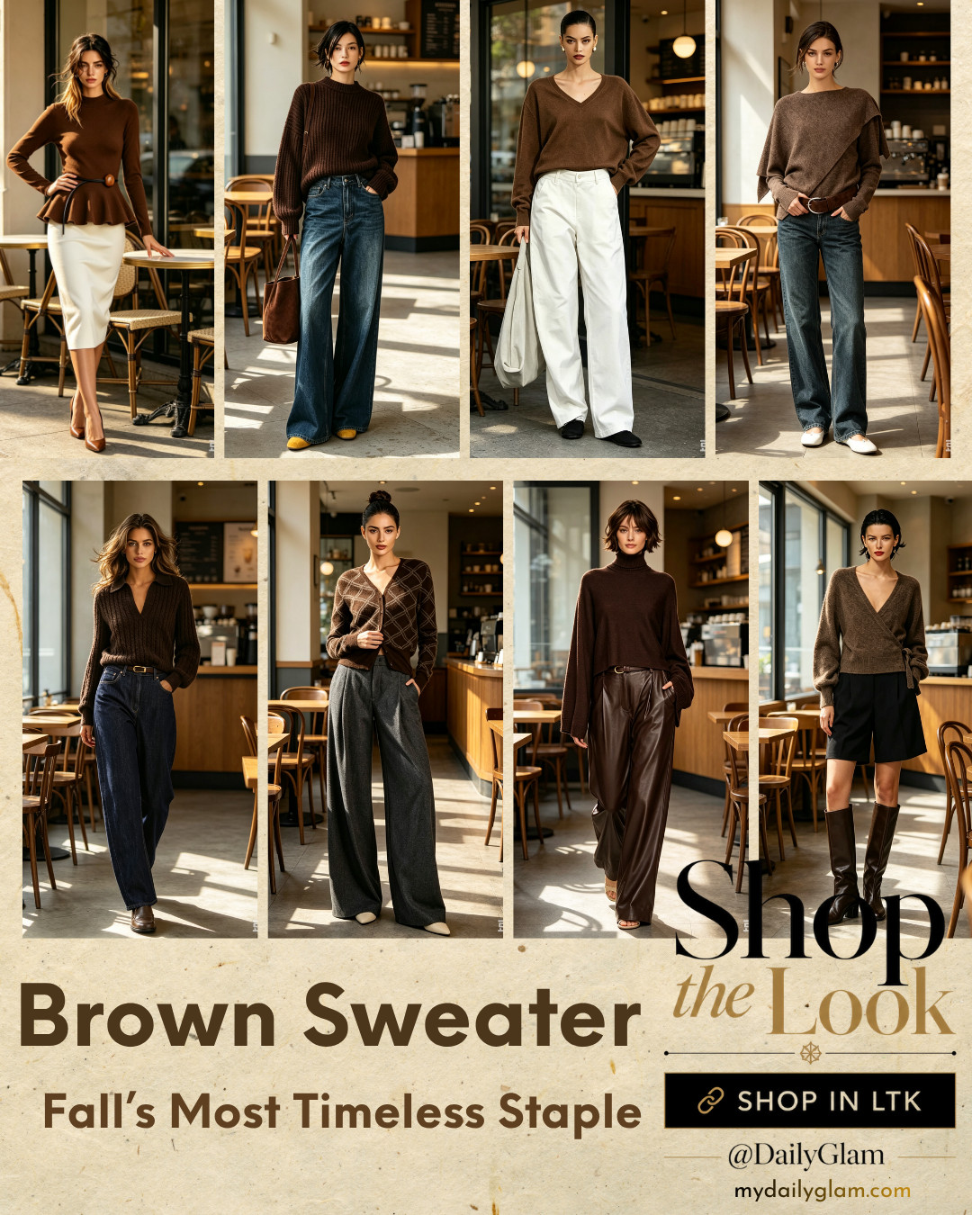 Elevate Your Fall Wardrobe With Brown Sweaters

#BrownSweater #FallWardrobeEssentials #FallOutfitIdeas 

 #LTKootd #LTKOver40 #LTKWorkwear