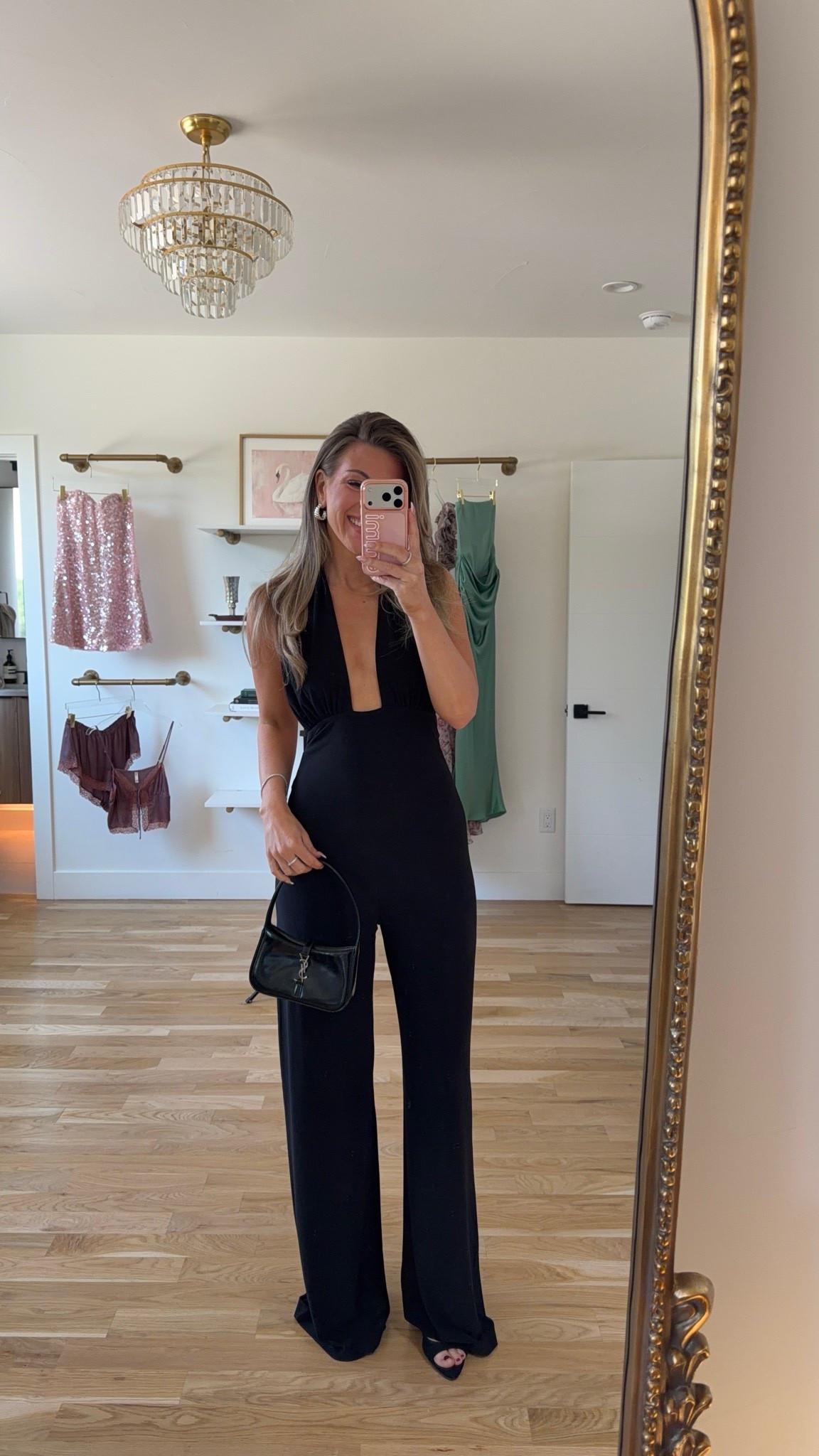 amazon summer to fall black wide-leg jumpsuit with a deep-V halter neckline  formal event, wedding guest, resort wear outfit 💍

Im 5’4” and wearing my usual small/2 in most


amazon fashion, amazon dresses, amazon finds, amazon outfit ideas, amazon summer outfits, affordable fashion finds, resortwear, resort outfits, vacation outfits, vacation dresses, beach vacation outfits, summer vacation outfits, tropical vacation outfits, vacation outfit ideas, summer wedding guest dresses, wedding guest dresses, cocktail dresses, semi-formal dresses, black tie wedding guest dresses, destination wedding guest dresses, garden party dresses, wedding guest outfit ideas

#LTKSeasonal #LTKootd #LTKWedding