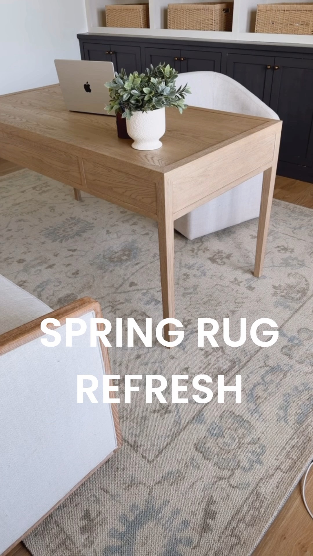 Refresh your space for spring with this gorgeous neutral rug from Wayfair. It has a subtle hint of blue to add a little color without being overwhelming. 
Shop it all during Wayfair's Spring Cyber Week Sale and get up to 80% off. 
@wayfair #wayfairpartner #ad #wayfair 

#LTKmomlife #LTKHome