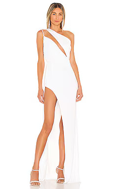 Katie May X REVOLVE A Cut Above Gown in Ivory from Revolve.com | Revolve Clothing (Global)