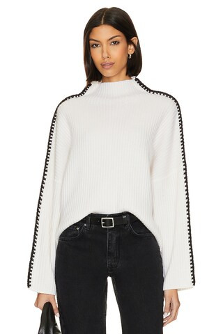 27 miles malibu Marullo Sweater in Cloud from Revolve.com | Revolve Clothing (Global)