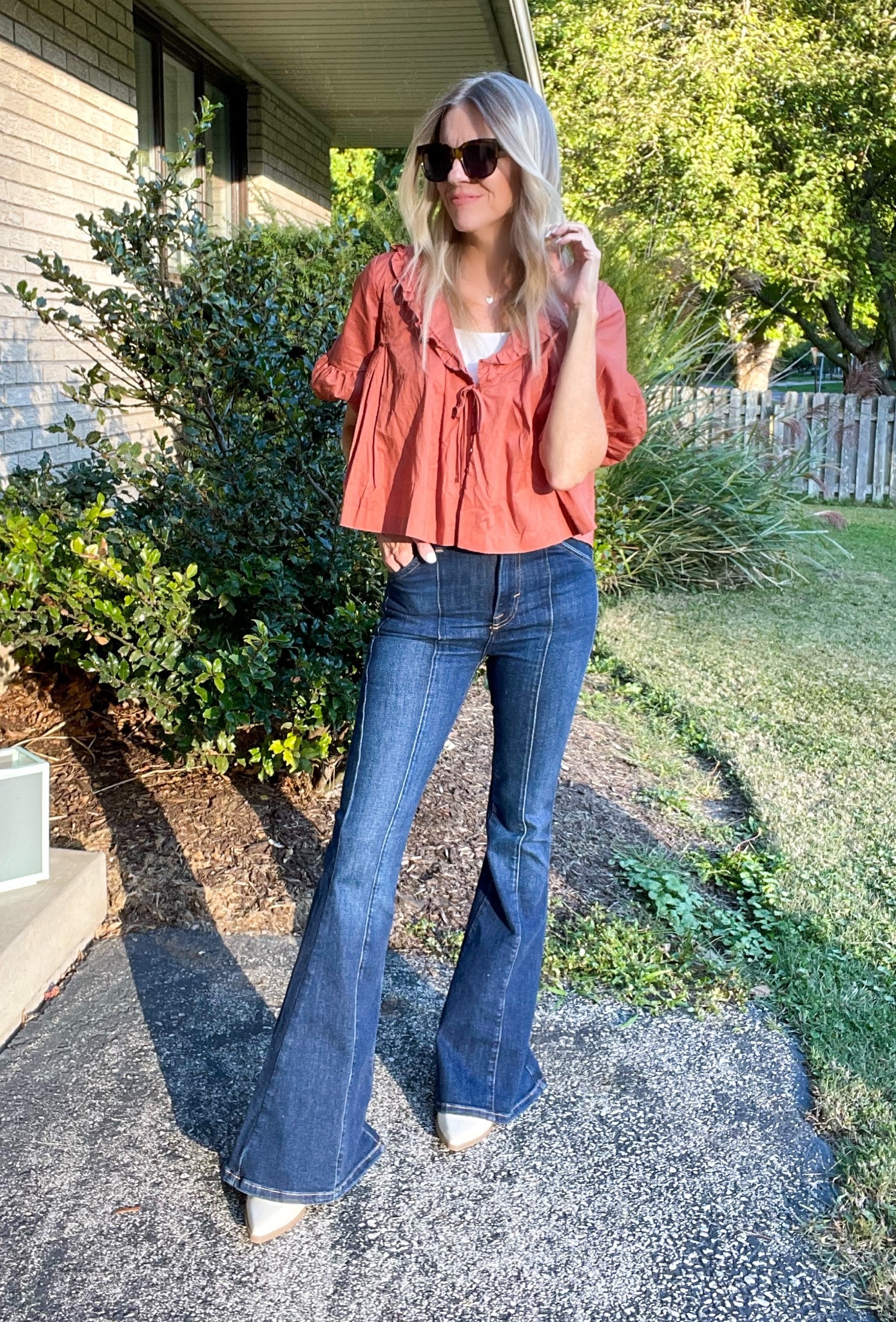 Cheap flare jeans with cowboy boots Hotsell