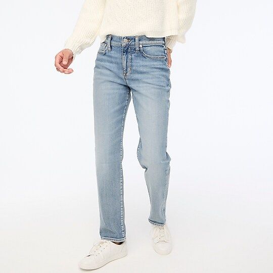 Petite relaxed boyfriend jean in all day stretch | J.Crew Factory