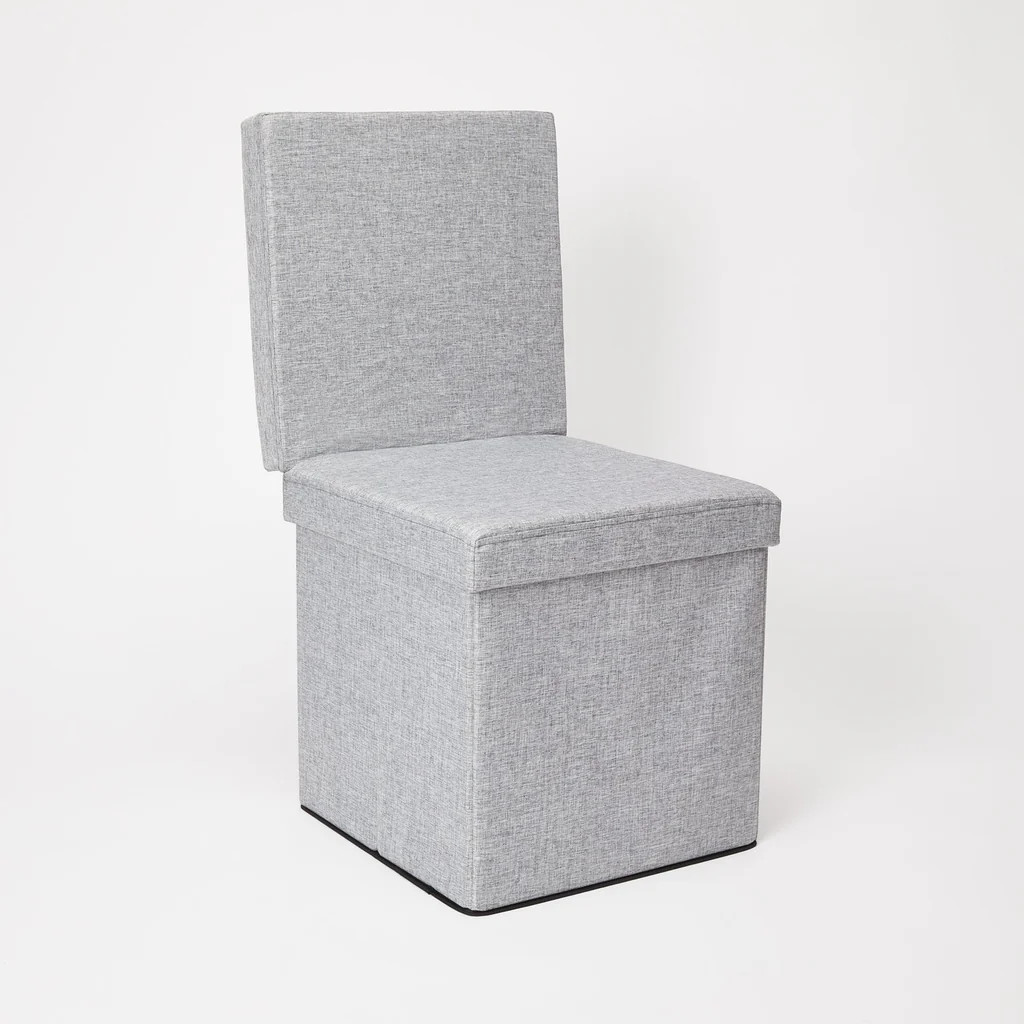 Hope Collapsible Storage Ottoman Chair | Dormify
