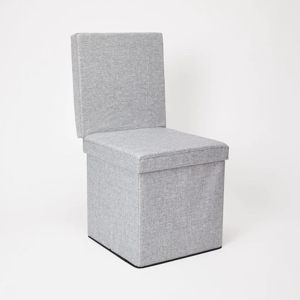 Hope Collapsible Storage Ottoman Chair | Dormify