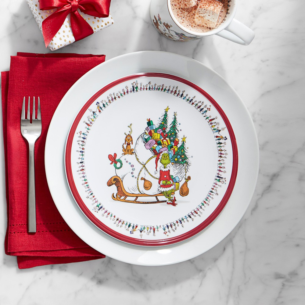 The Grinch™ Dessert Plates | Williams-Sonoma