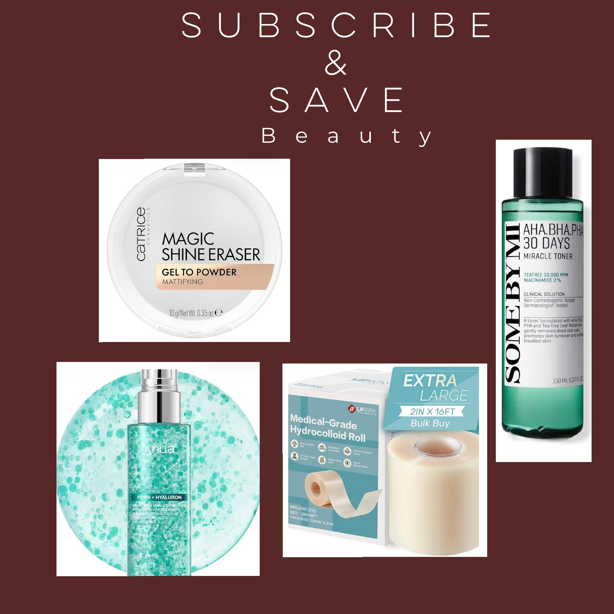 Beauty finds I added to my Amazon Subscribe and Save. 
Anua 
Catrice Magic Eraser 
Pimple patch roll 
Skincare

#LTKBeauty #LTKOver40 #LTKSeasonal