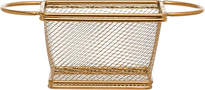 Bloomingville Gold Stainless Steel Mesh Baskets | Amazon (US)