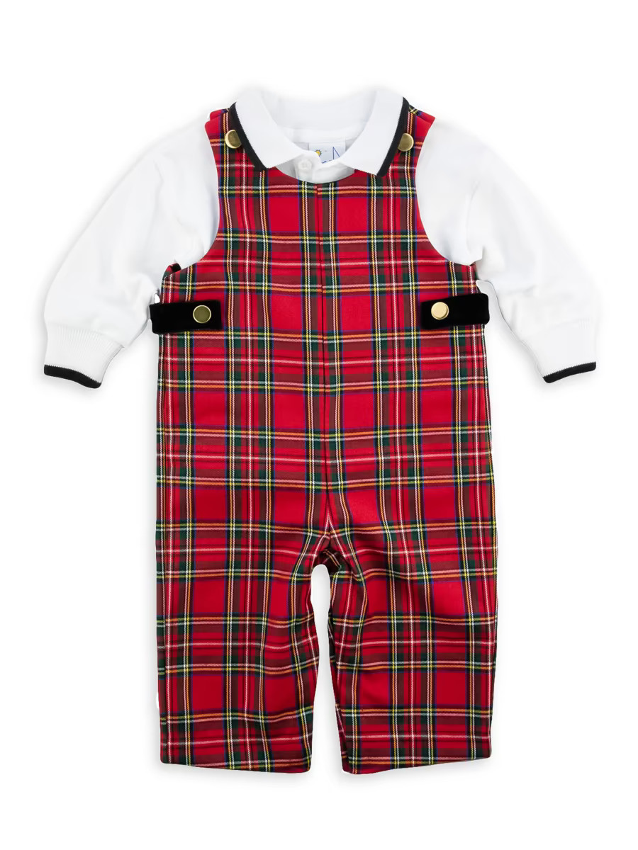 Baby Boy's Tartan Plaid Coveralls | Saks Fifth Avenue