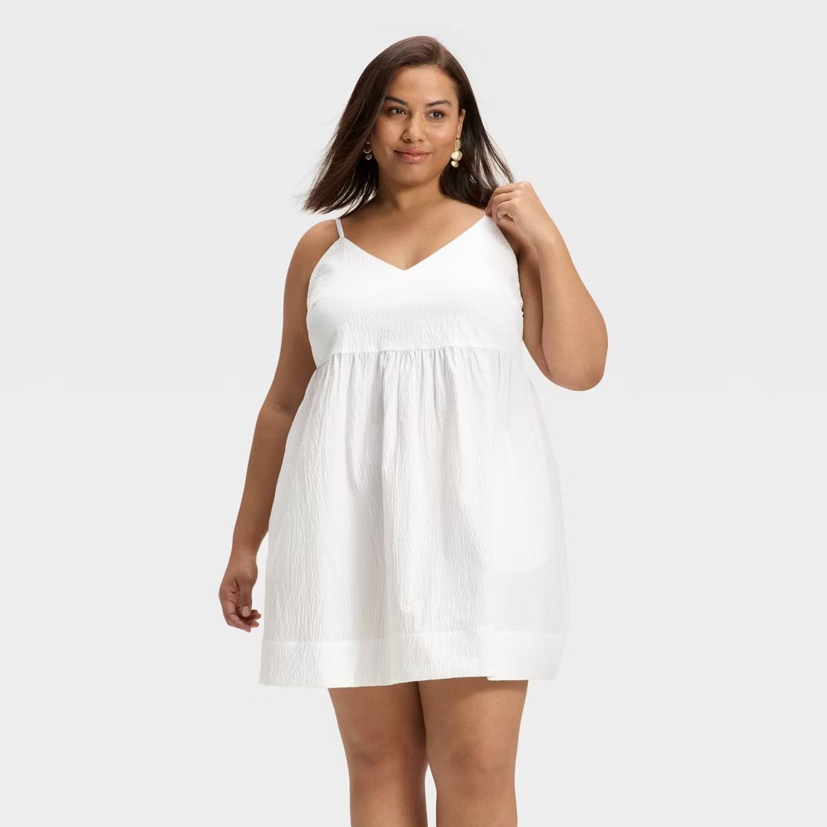 Women's Seersucker Mini Dress - A New Day™ | Target