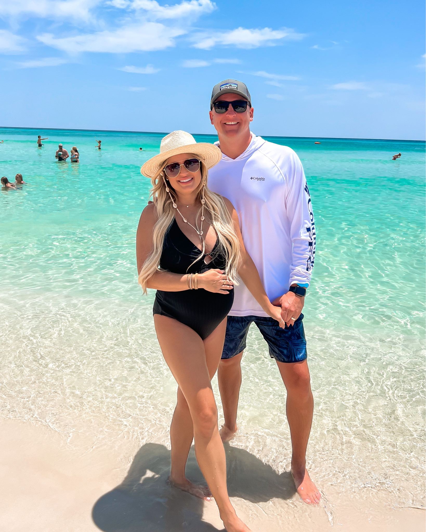 Wearing a small swimsuit (runs tts)

#bumpfriendly #onepieceswimsuit #thirdtrimester #christianblairvordy

#LTKswim #LTKunder50 #LTKbump