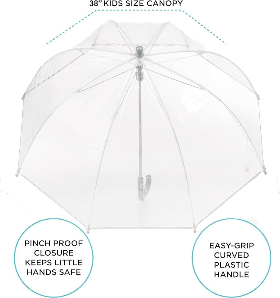 Totes Kids' Bubble Umbrella, Dots | Amazon (US)