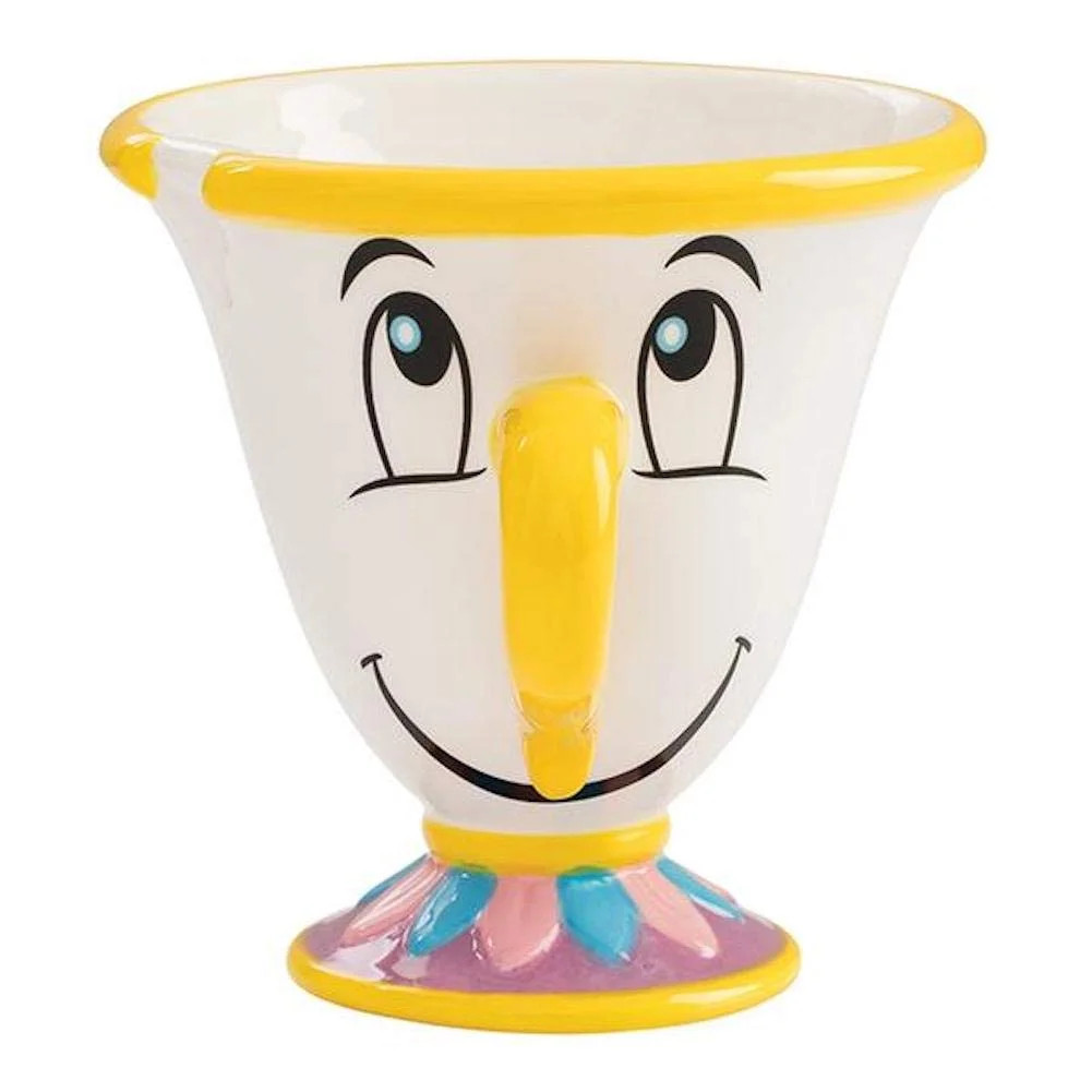 Disney Chip Mug - Beauty and the Beast Tea Cup Sculptural Mug - Walmart.com | Walmart (US)