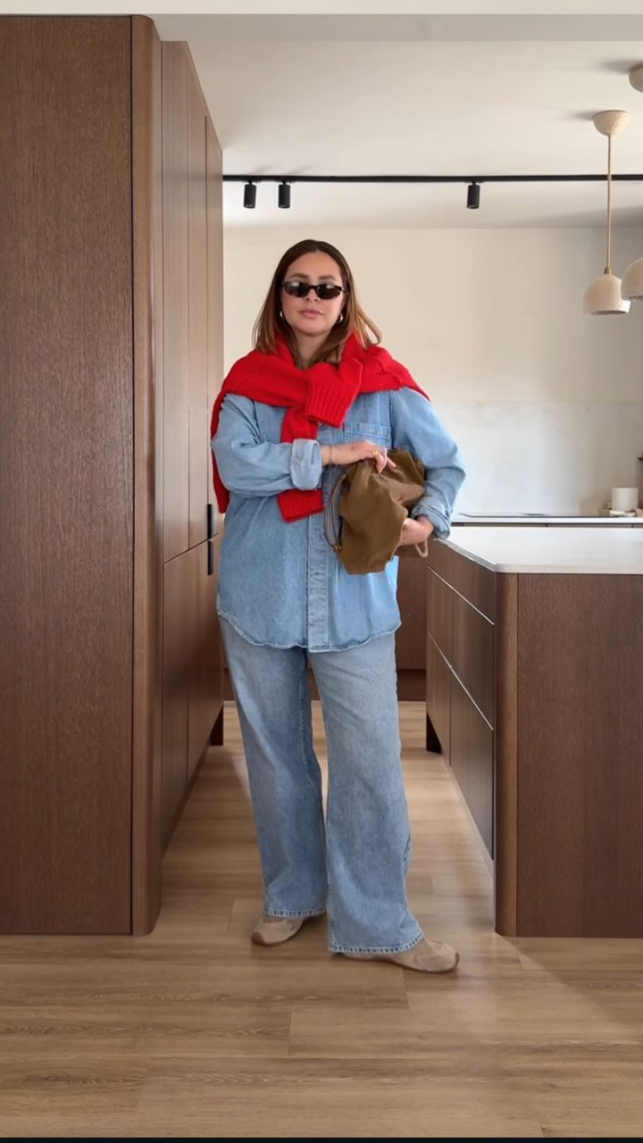 DAY 17 of dressing my midsize body in 2026 - S P R I N G is my favourite season 🌼…

THE GOAT of spring - double denim!!!👖❣️

This series I’ll be styling my midsize body - comfy - cosy using items I already own with the occasional new addition. I’ll link everything I can including dupes! 

Some items in my content could be gifted *
Asos trainers* 

#midsizefashion #styling #curves #easyoutfits #spring 

Curvey body - midsize fashion - midsize body - OOTD - easy outfits -  easy everyday style - Daily outfit inspiration - Effortless everyday style - Minimal chic outfits -  mum outfit ideas - Capsule wardrobe inspo - Elevated basics - Casual chic looks - Smart casual outfits - Reallife style inspiration - Easy everyday outfits - Working mum - Simple styling tips - mum style

#LTKuk #LTKspring #LTKmidsize