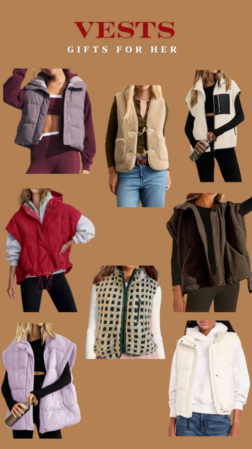 Winter vests! All under $100. So cute for layering or making the accessory to your outfit in cold weather ❤️

#vests#puffervest#layers#winteressentials#midsize

#LTKMidsize #LTKFindsUnder100 #LTKGiftGuide