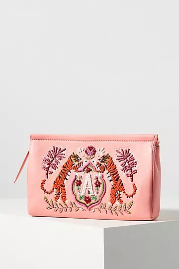 Corinne Lent for Anthropologie Monogram Pouch | Anthropologie (US)