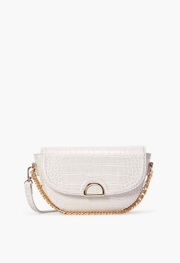 Minimal Saddle Bag | JustFab