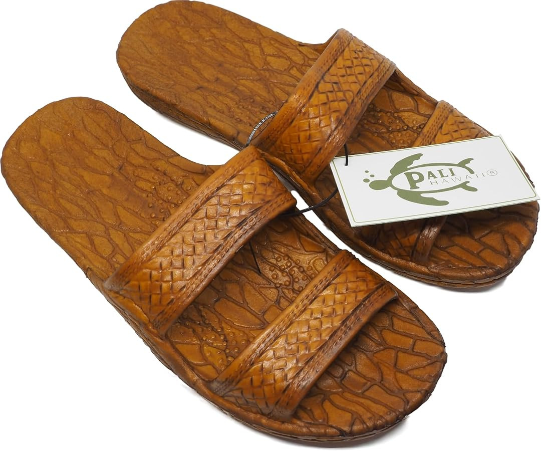 Pali Hawaii Light Brown JANDAL + Certificate of Authenticity | Amazon (US)