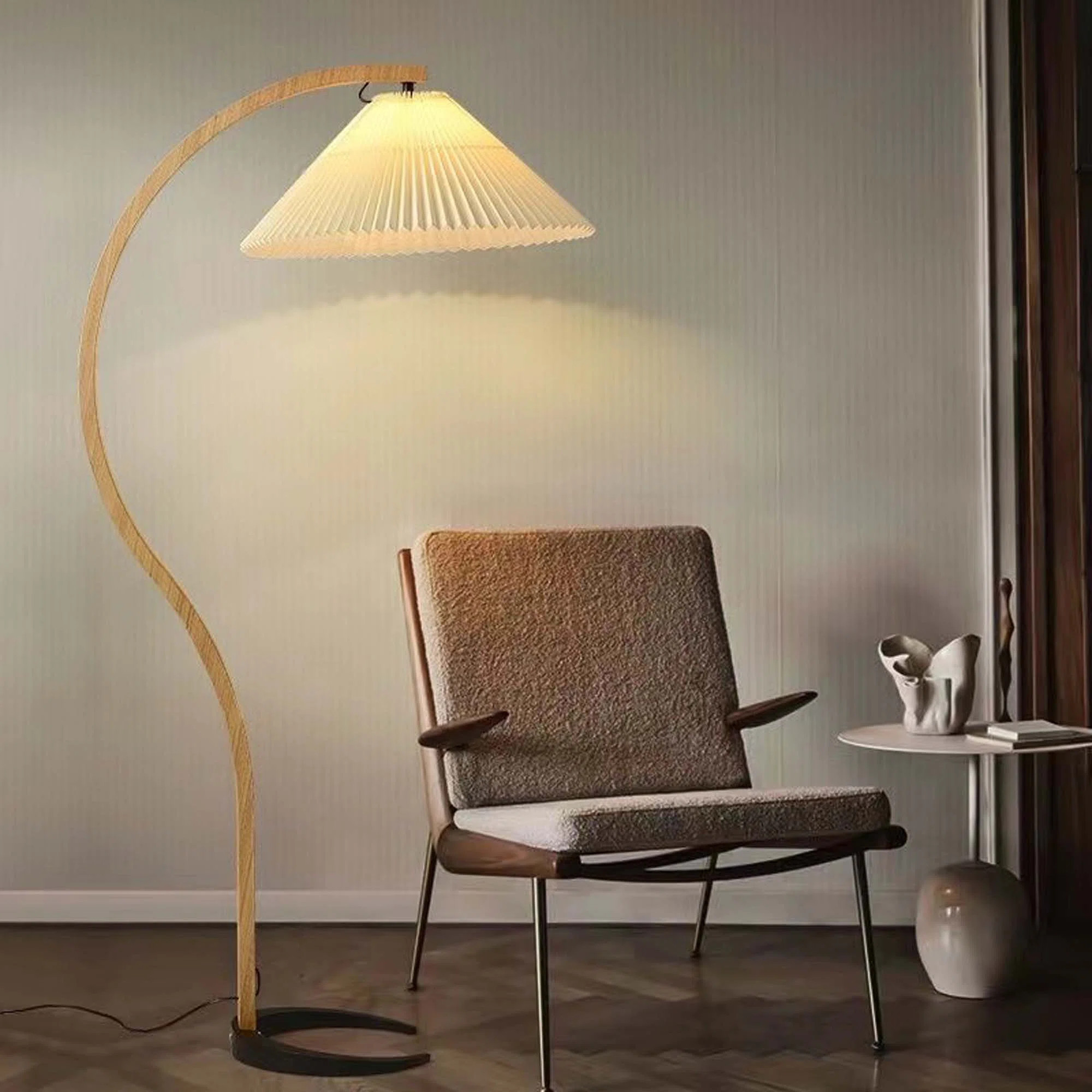 Corrigan Studio® Haymes 60" Arched Floor Lamp | Wayfair | Wayfair North America