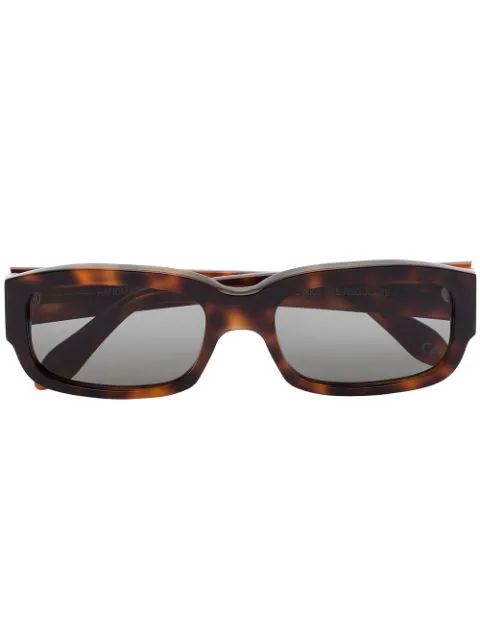Totême The Regulars rectangle-frame Sunglasses - Farfetch | Farfetch Global