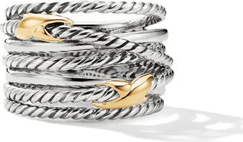 Double X Crossover Ring | Nordstrom