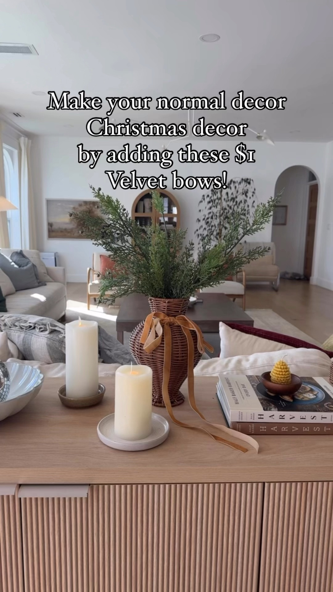 Velvet bows that make impact for holiday decor. Only $5 for a set of 4! 

#LTKSeasonal #LTKHome #LTKHoliday