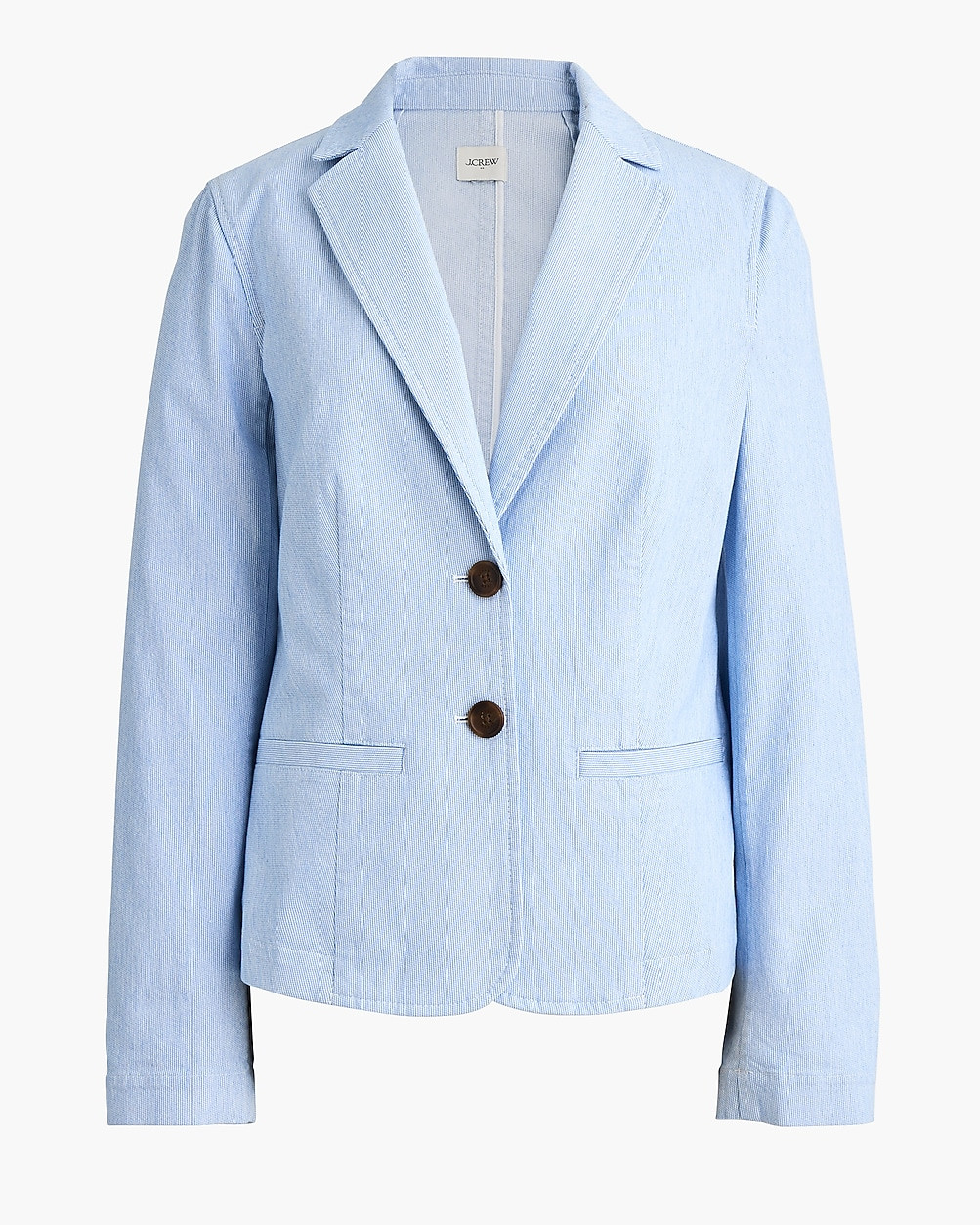 Unlined cotton-blend blazer | J.Crew Factory