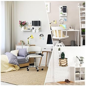 VUSIGN Pegboard Combination Wall Organizer Kit, 2 Pieces Pegboards and 10 Accessories Modular Han... | Amazon (US)
