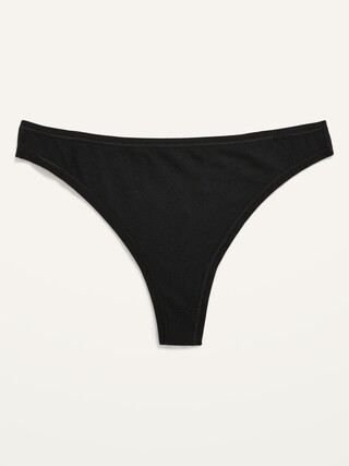 Supima&amp;#174 Cotton-Blend Thong Underwear for Women | Old Navy (US)