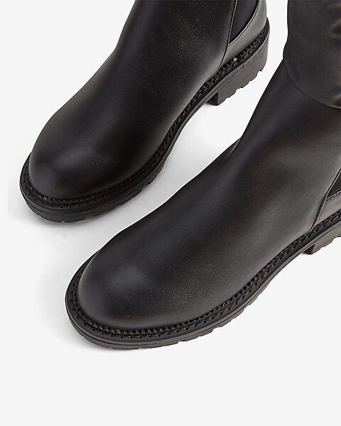 Tall Lug Sole Boots | Express