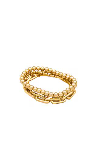 SHASHI Alexandria Bracelet in Gold from Revolve.com | Revolve Clothing (Global)