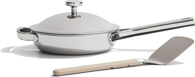 Our Place Mini Titanium Always Pan Pro | 8.5" PFAS-Free Nonstick Frying Pan with Spatula | Chef-G... | Amazon (US)